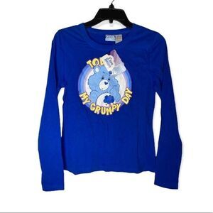 Vintage New Y2K 2000s Care Bear Today’s My Grumpy Day Long Sleeve Shirt Medium